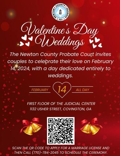 Newton Probate Court to celebrate Valentine #39 s Day with a day of
