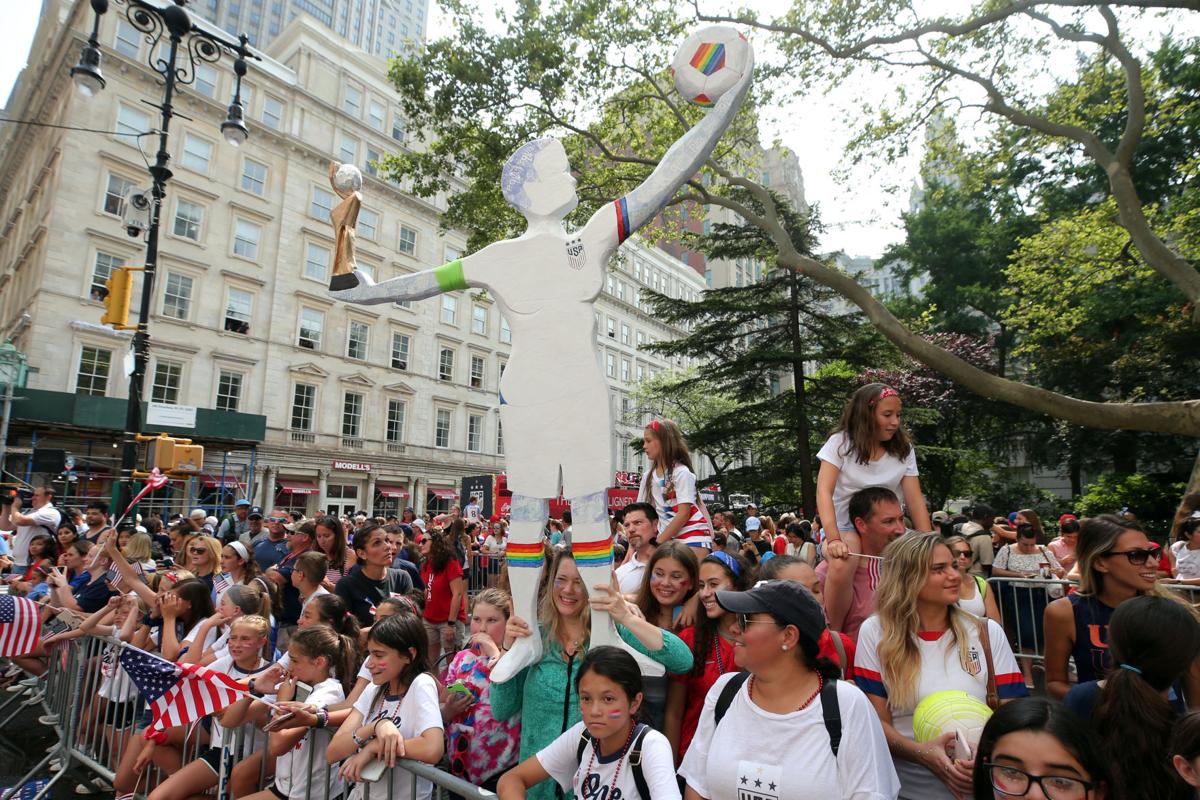 Soccer: Womens World Cup Champions-Parade