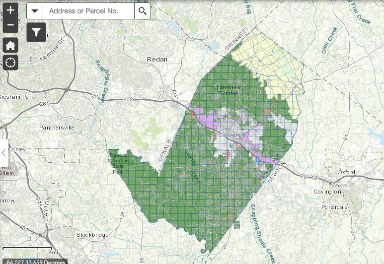 Map Of Rockdale County Ga Rockdale Unveils New Online Digital Zoning Map | Local News |  Rockdalenewtoncitizen.com