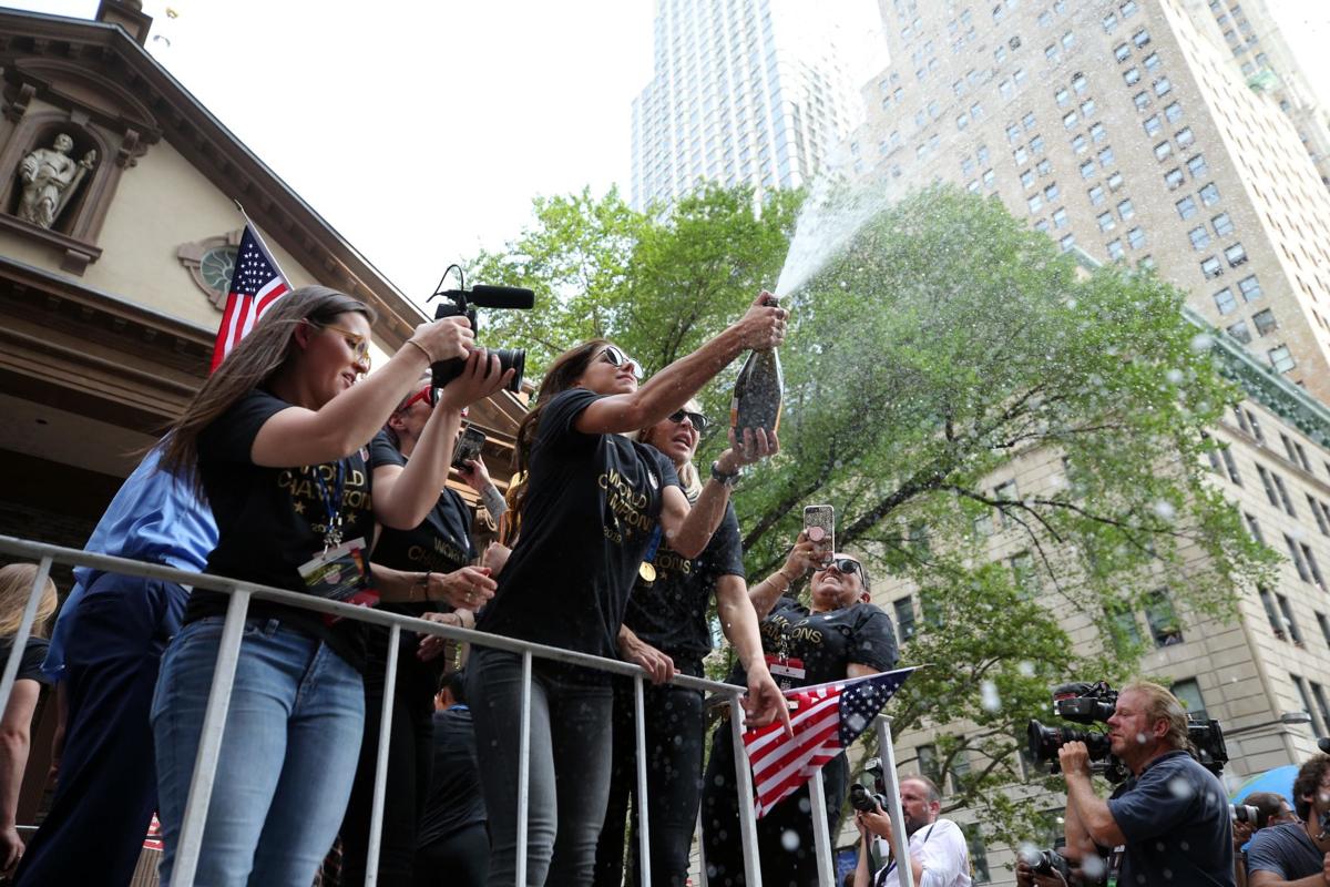 Soccer: Womens World Cup Champions-Parade