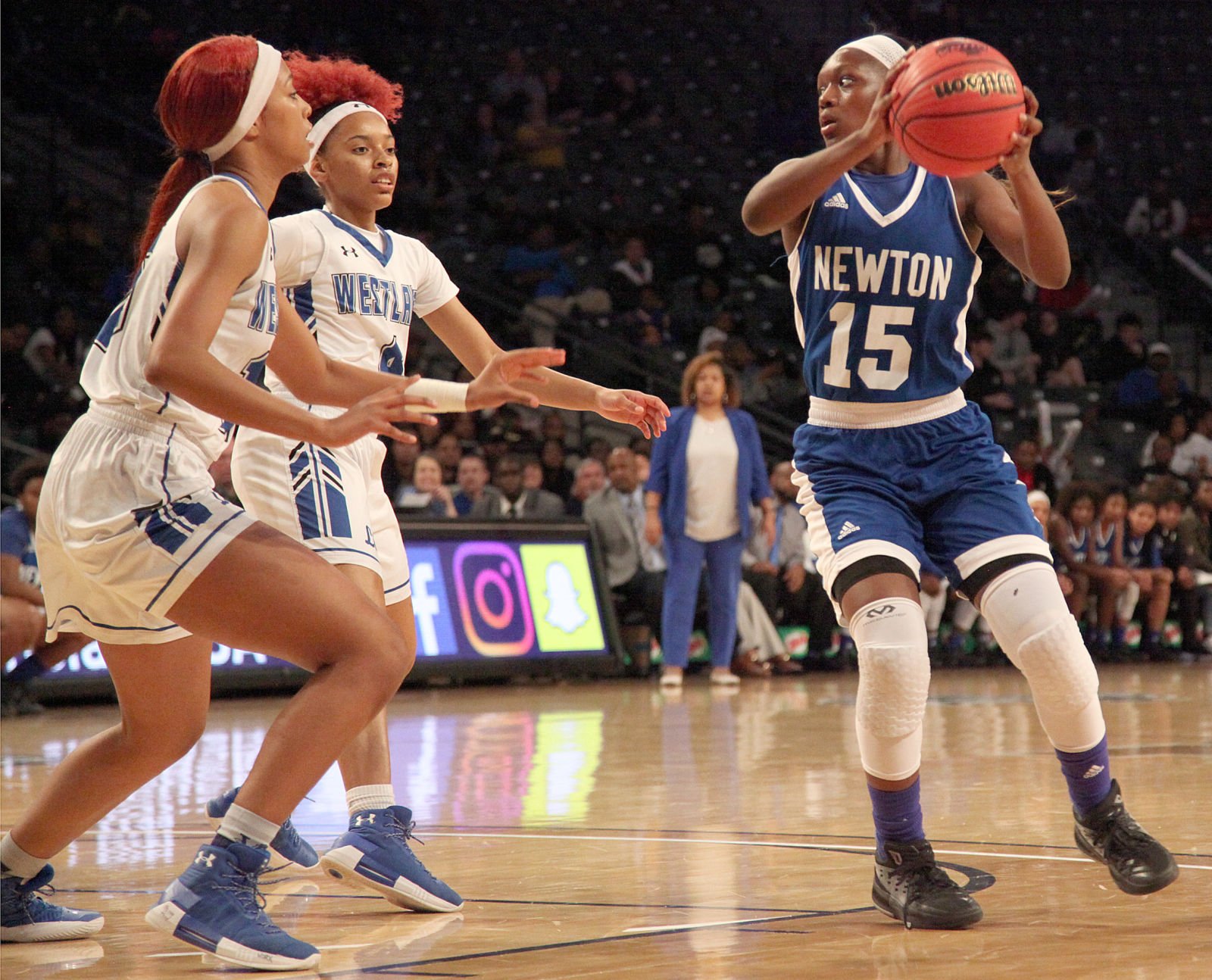 Newton Girls Basketball Falls To Westlake In State Championship Game ...