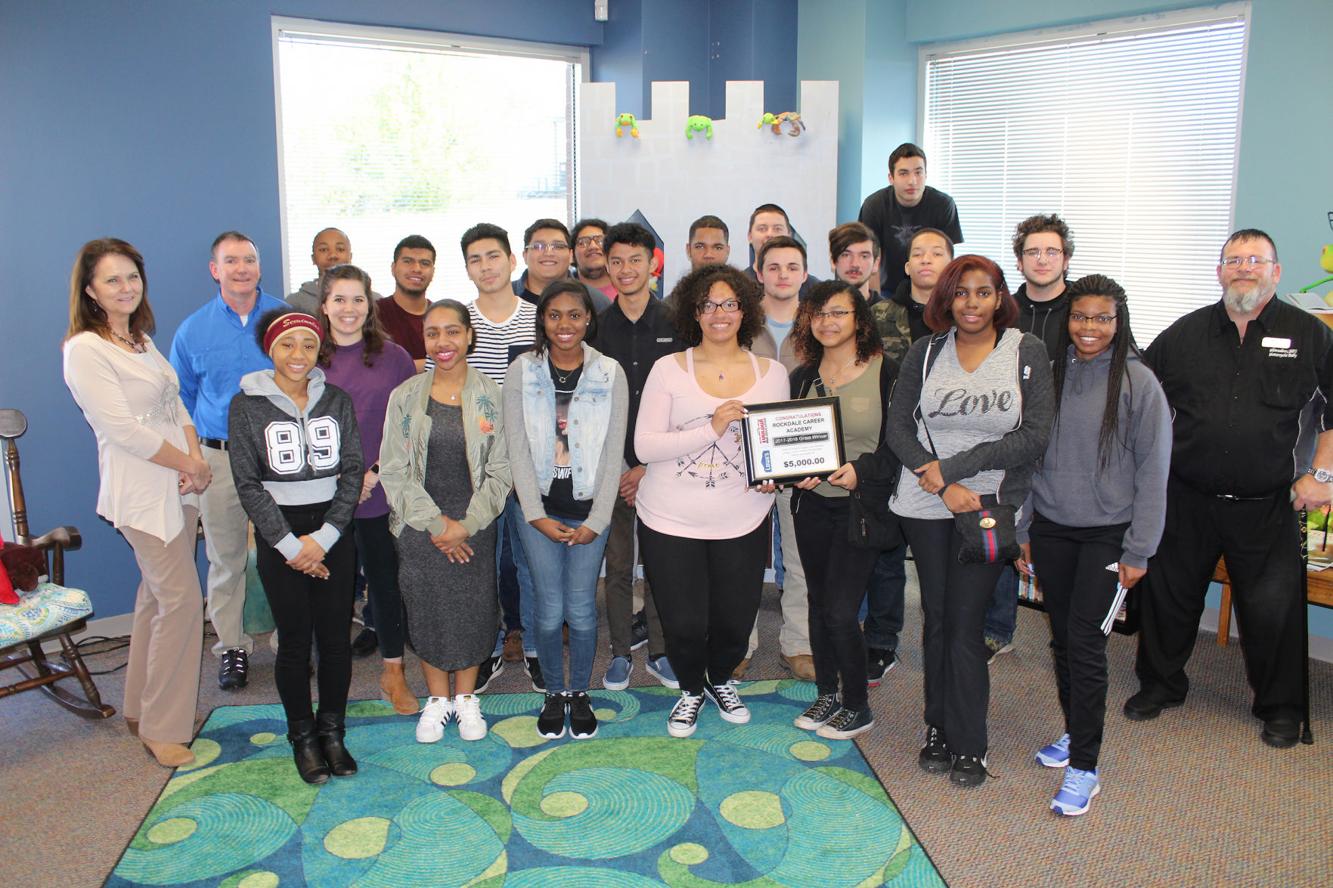 Rockdale Career Academy media center renovated School