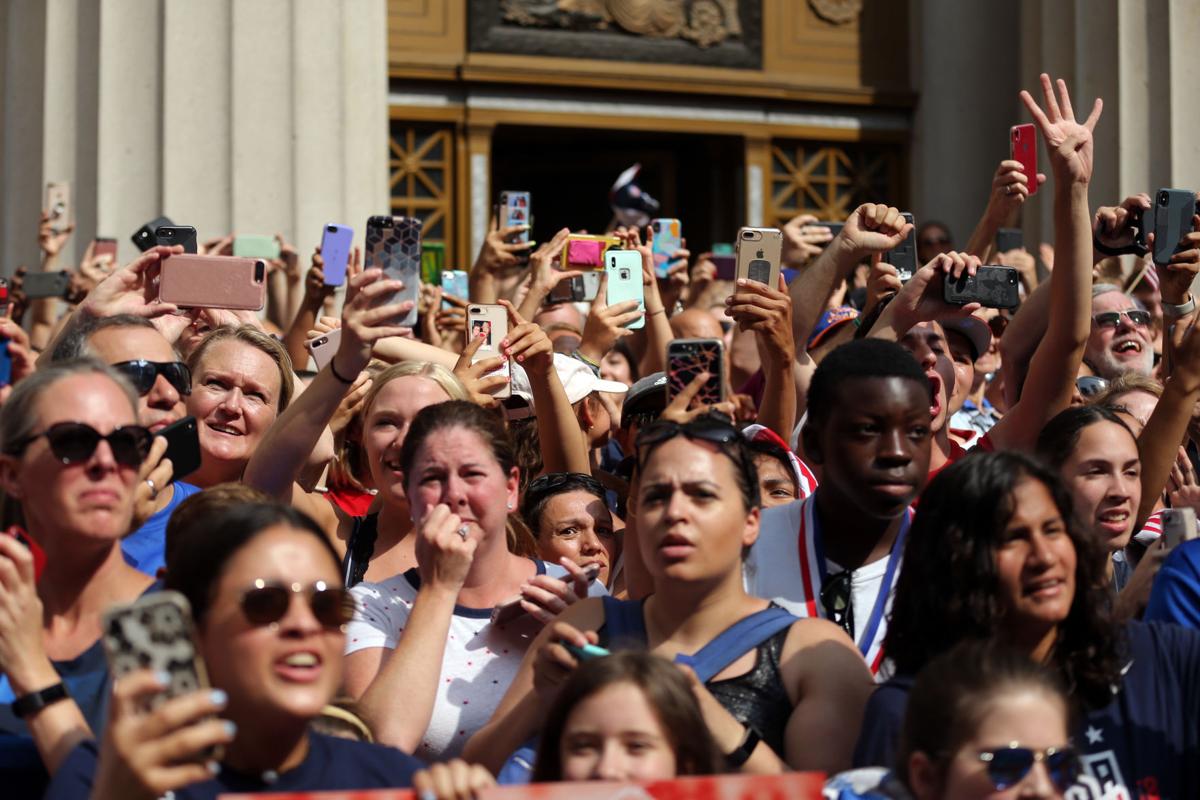 Soccer: Womens World Cup Champions-Parade