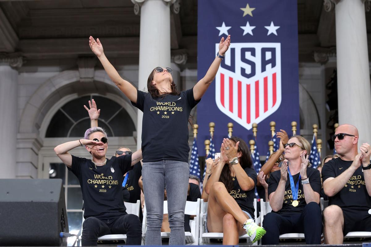 Soccer: Womens World Cup Champions-Parade