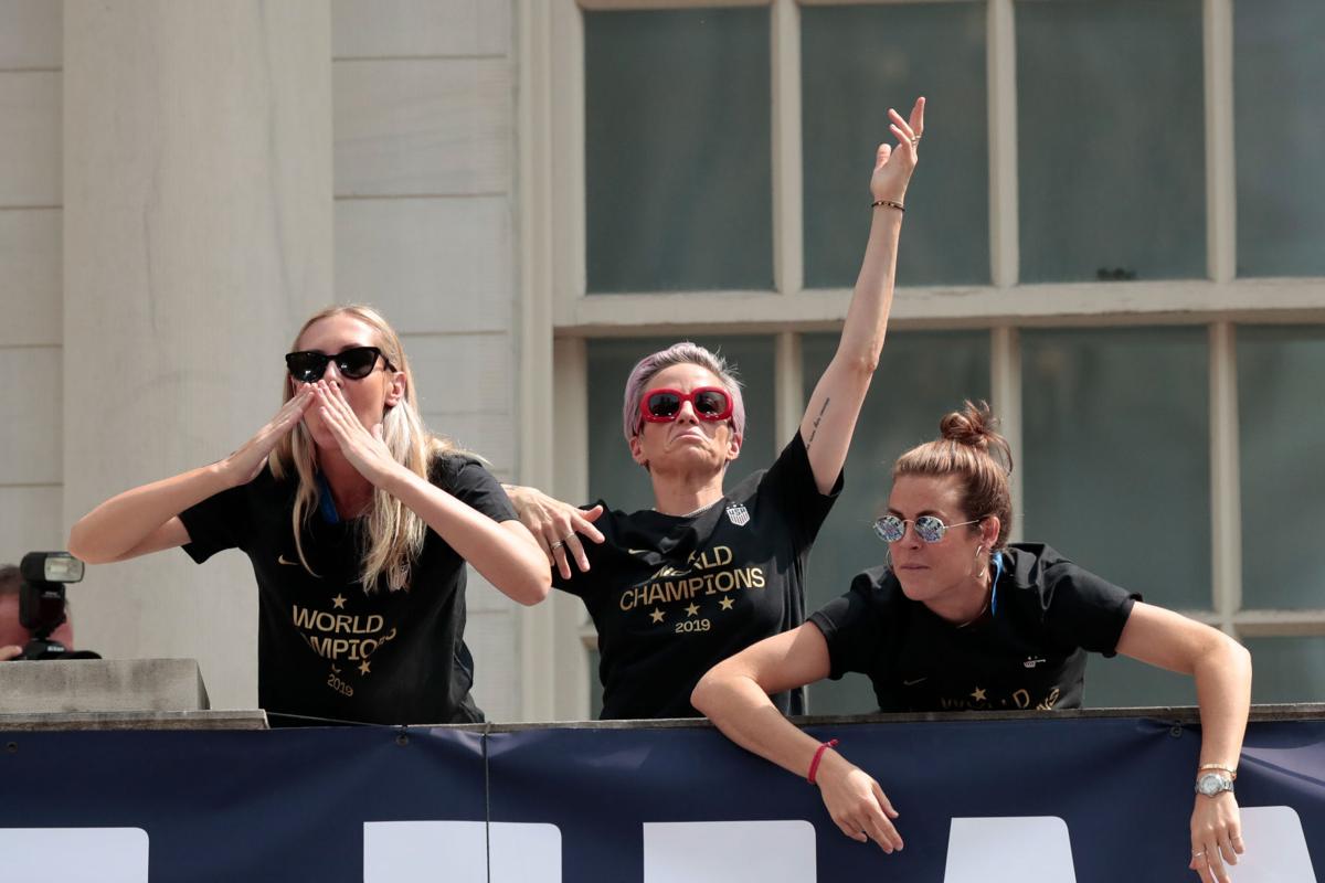 Soccer: Womens World Cup Champions-Parade