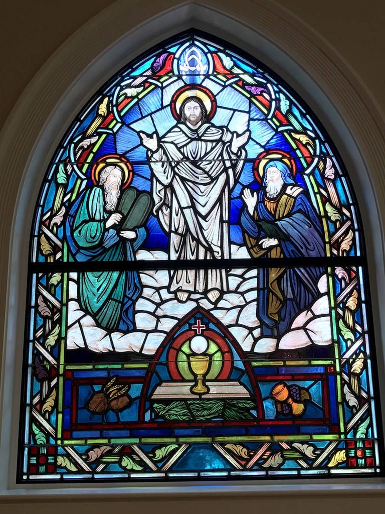 New stained glass windows at Church of the Good Shepherd Multimedia