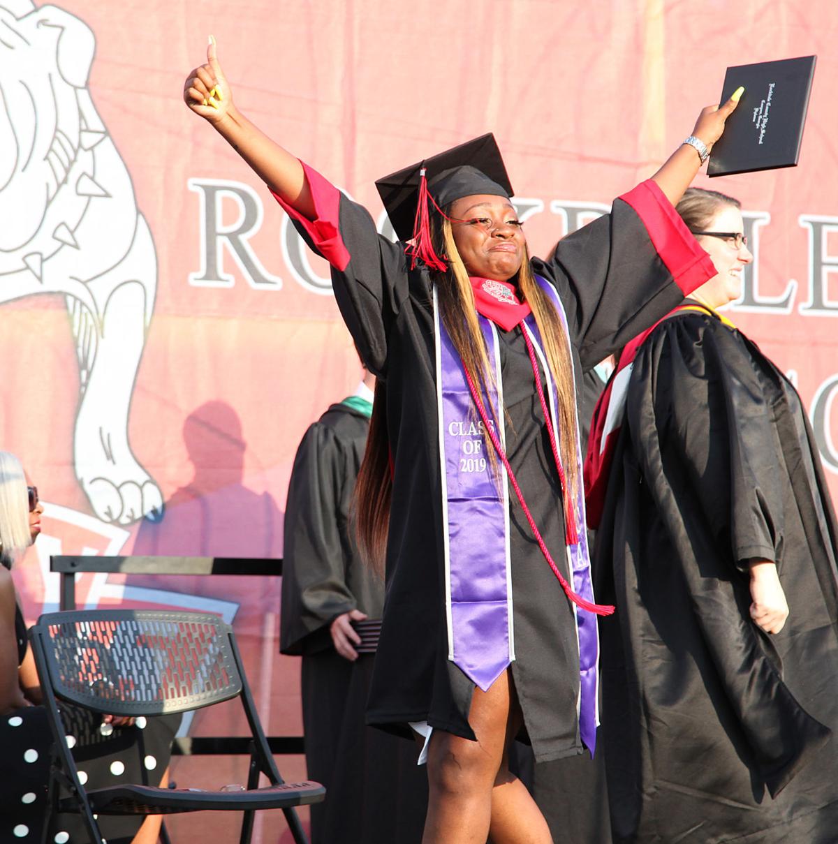 Rockdale High, School graduate 516 at Reid Memorial Stadium Features