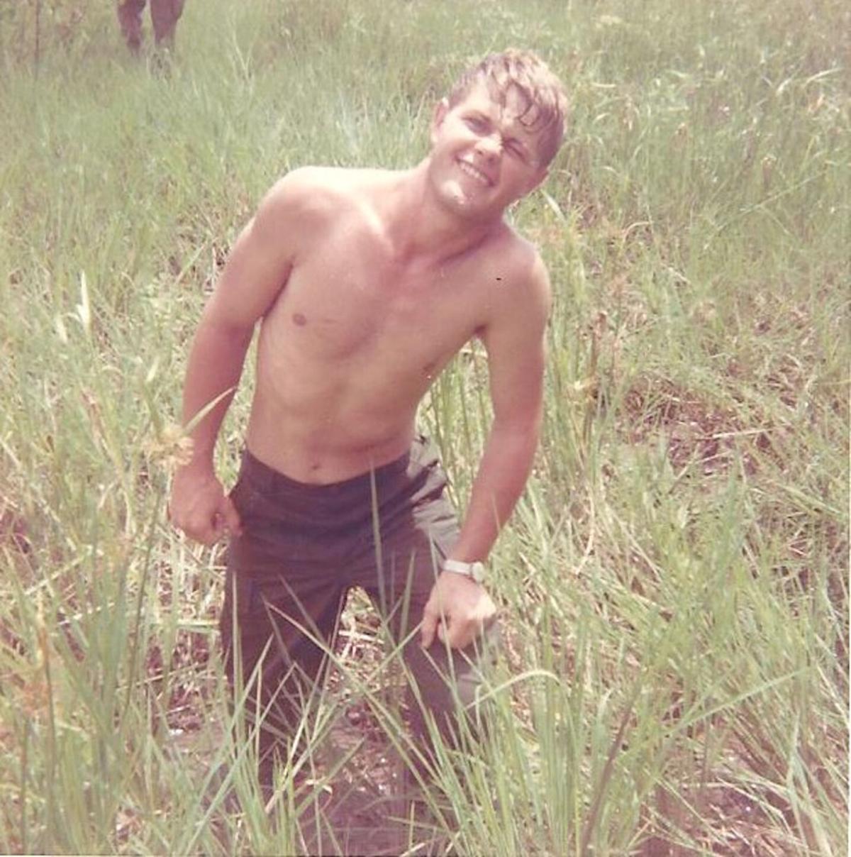 Young Doug Garner in Vietnam