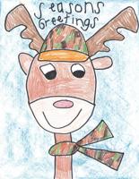 Newton County students design superintendent’s 2022 holiday cards