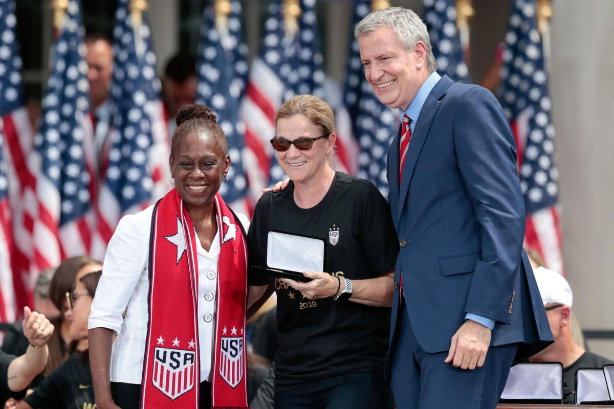 Soccer: Womens World Cup Champions-Parade