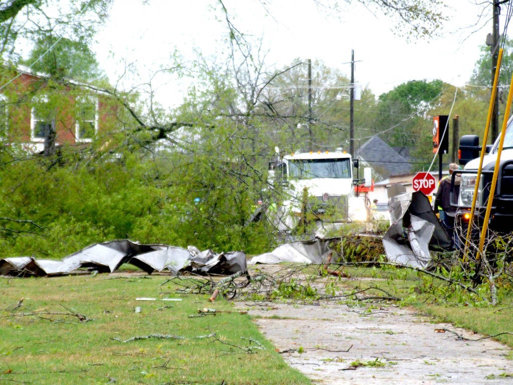 Mansfield hit by tornado; no one injured Newton