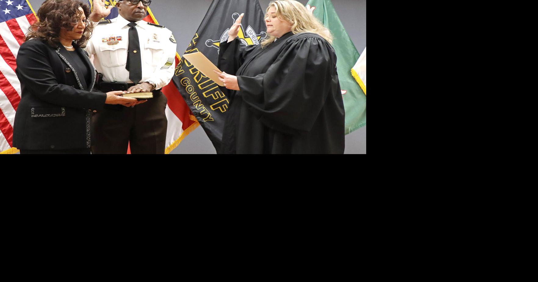 Newton Sheriff Brown takes oath of office for fifth time