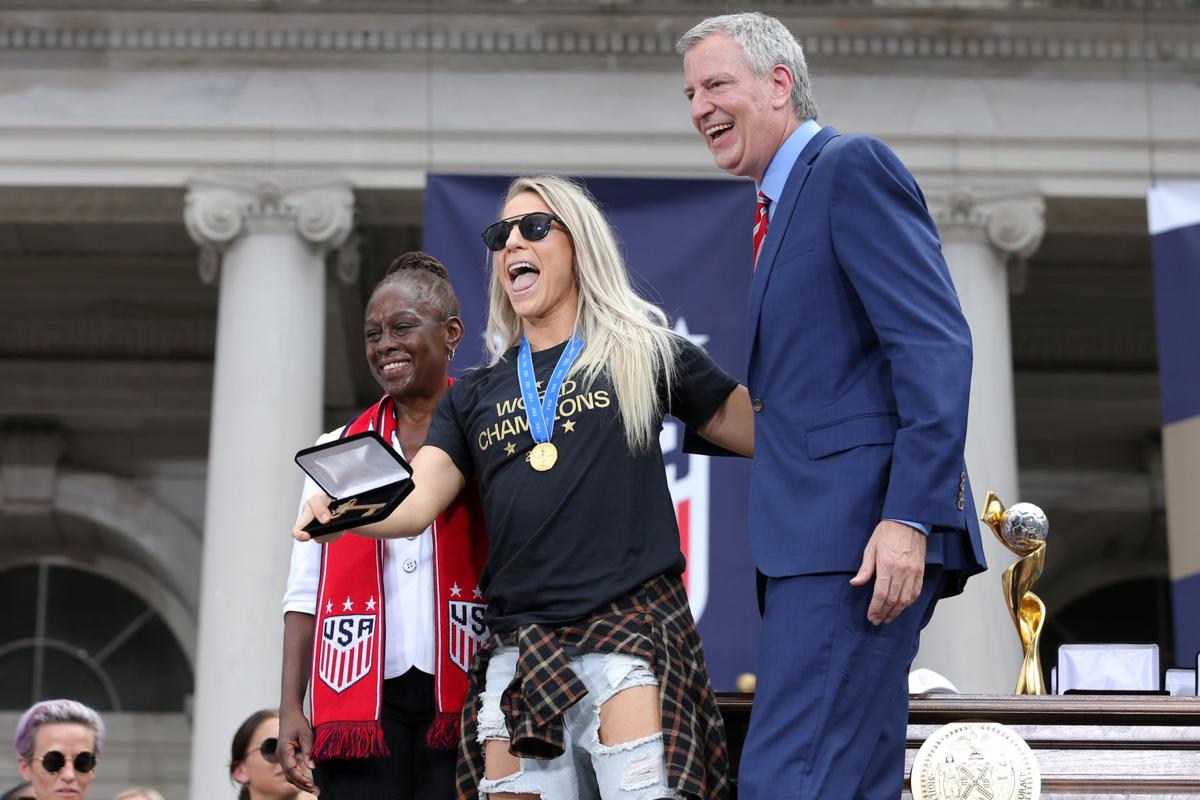 Soccer: Womens World Cup Champions-Parade