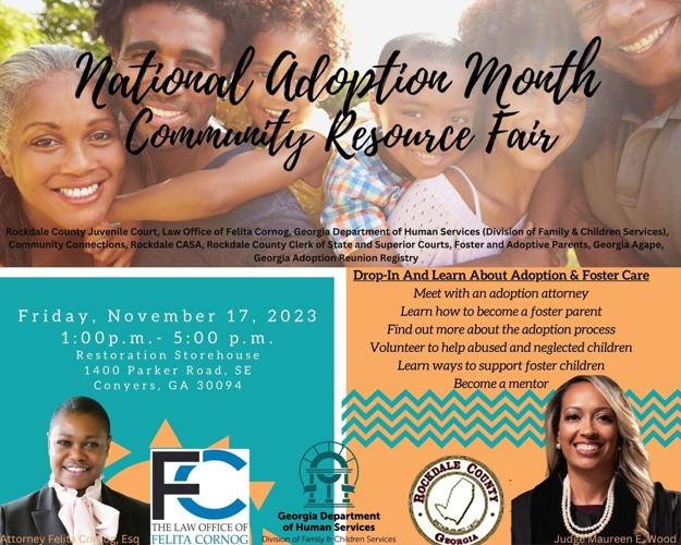 Rockdale County Juvenile Court to host National Adoption Day Event