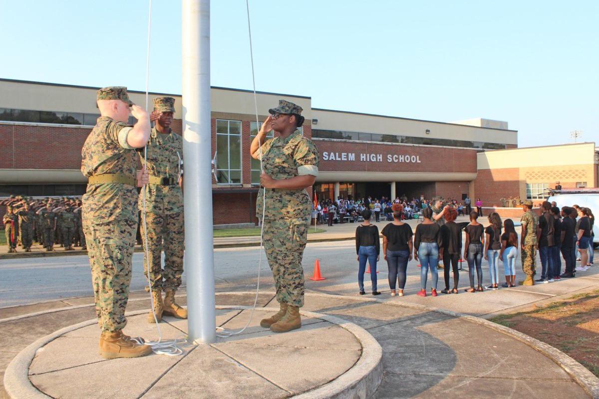 Salem High and Rockdale School commemorates 9/11 attack's 18th