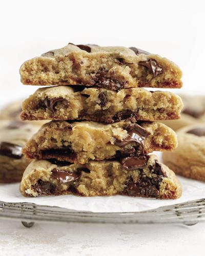 Thick Chocolate Chunk Cookies