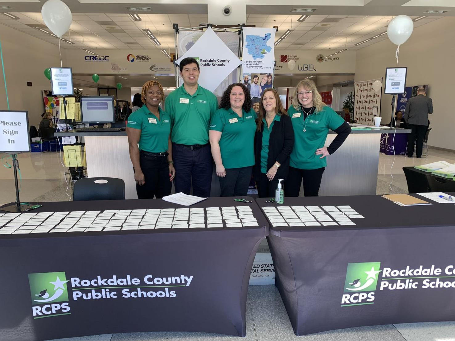 Rockdale County Schools hire dozens of educators at recent job fair