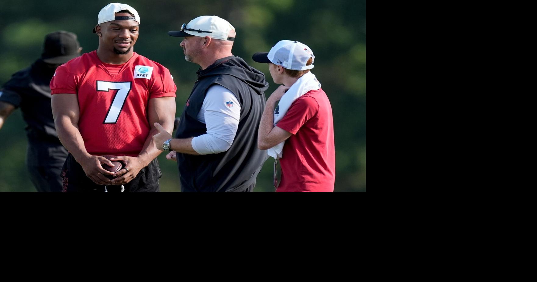 Falcons' Bijan Robinson back at practice after new $75 million contract