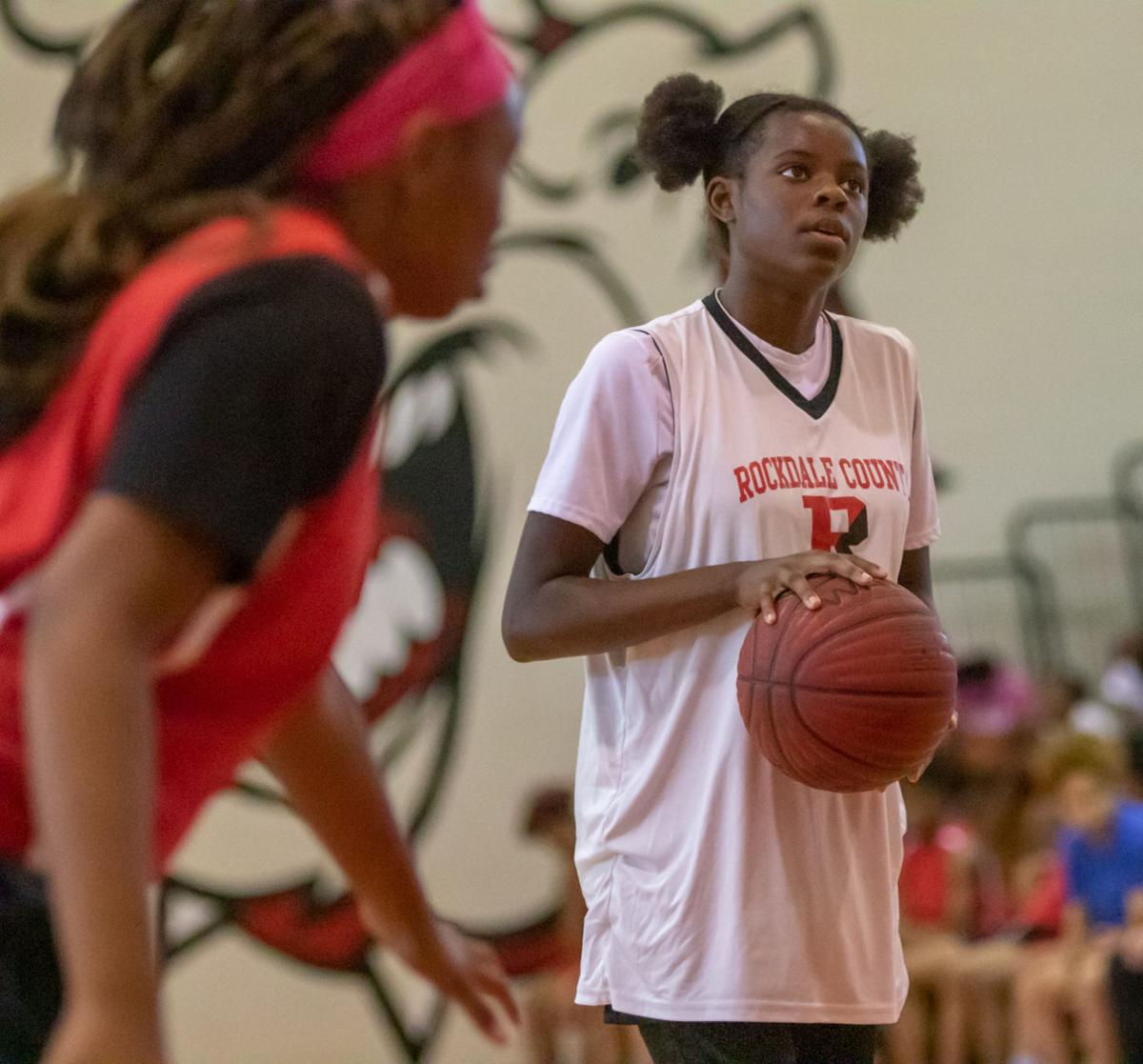 Rockdale County, Heritage girls basketball back on the court for summer