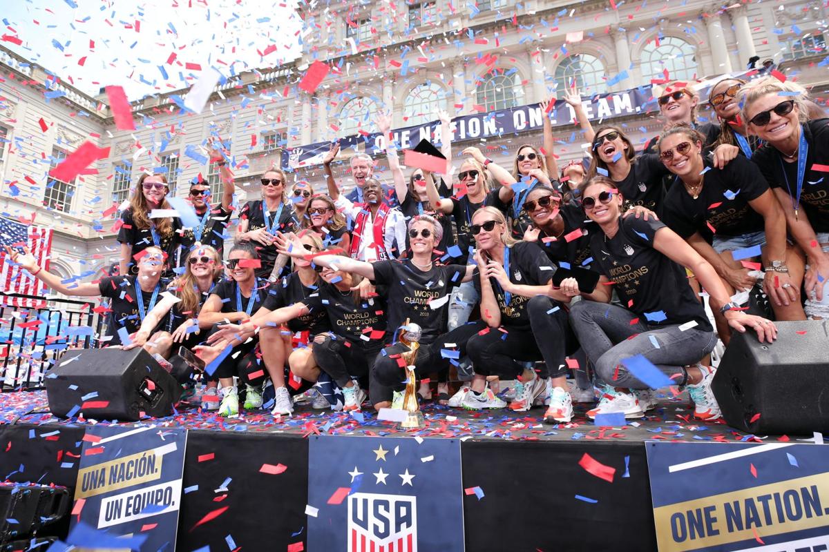 Soccer: Womens World Cup Champions-Parade