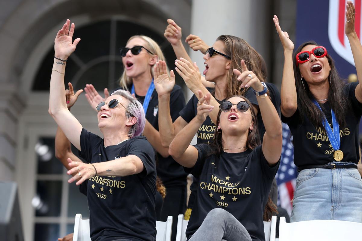 Soccer: Womens World Cup Champions-Parade