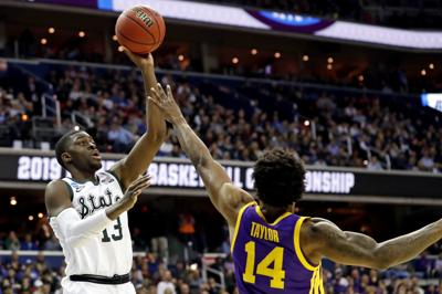 Michigan State Steamrolls Lsu Into Elite Eight Sports