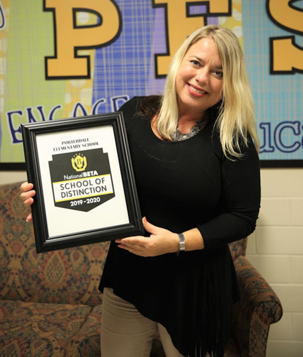 Porterdale Elementary School named National Beta School of Distinction
