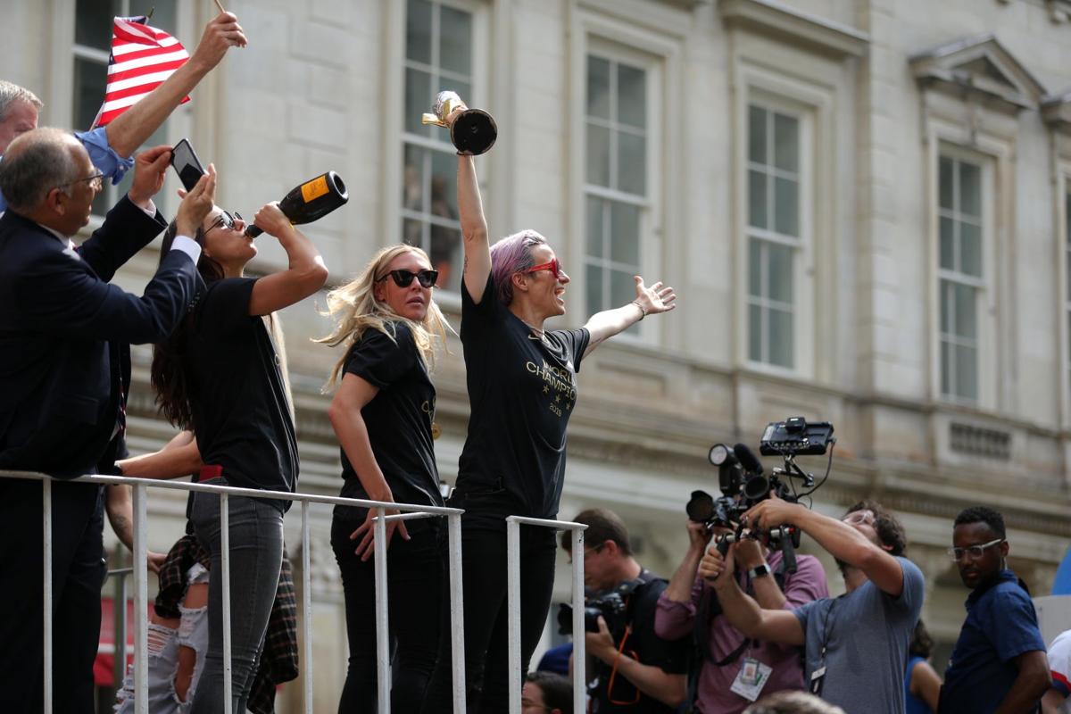 Soccer: Womens World Cup Champions-Parade