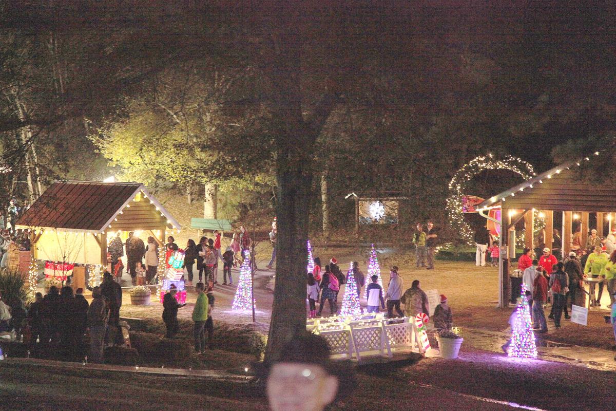 costley mill park lights up for celebration local news dc christmas tree lighting 2018