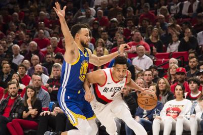 CJ McCollum's take on Steph Curry's historic Warriors contract