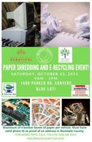 New date set for paper shredding, electronics recycling in Rockdale