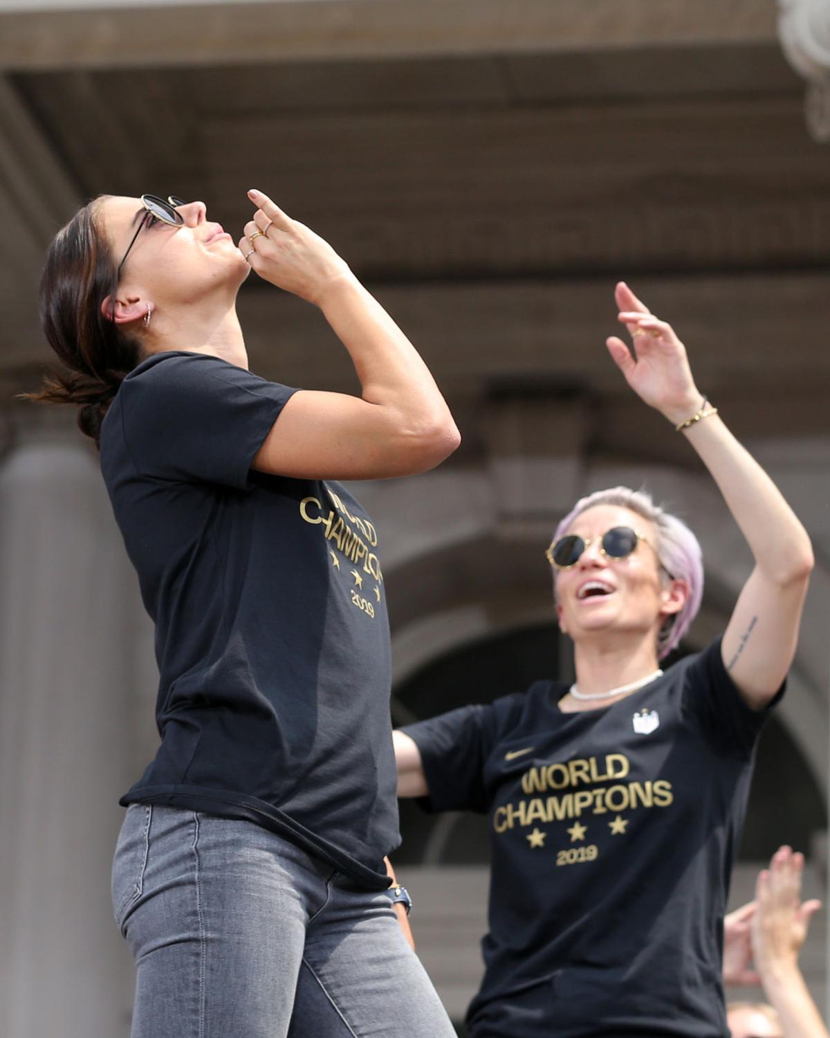 Soccer: Womens World Cup Champions-Parade