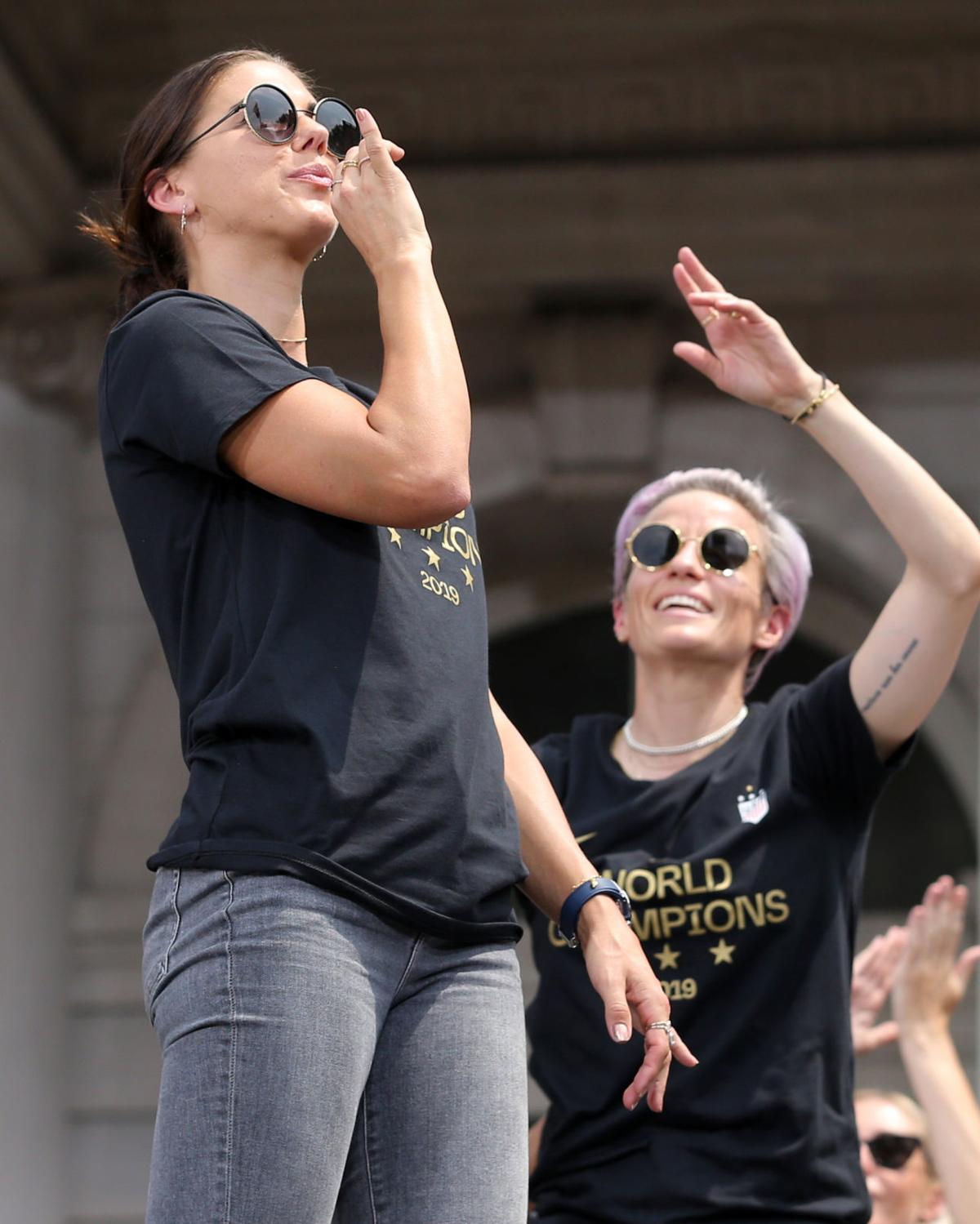 Soccer: Womens World Cup Champions-Parade
