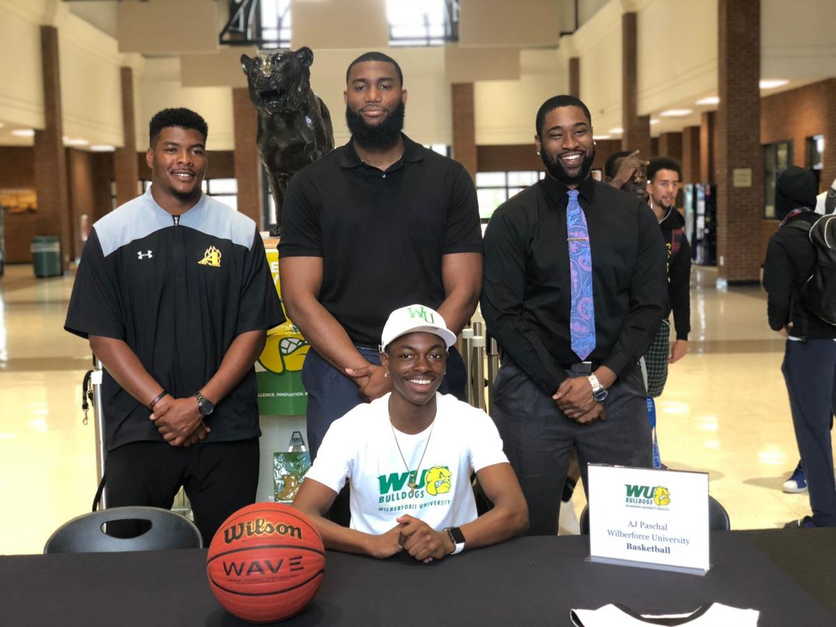 Alcovy S Paschal Brown Sign Basketball Letters Of Intent To