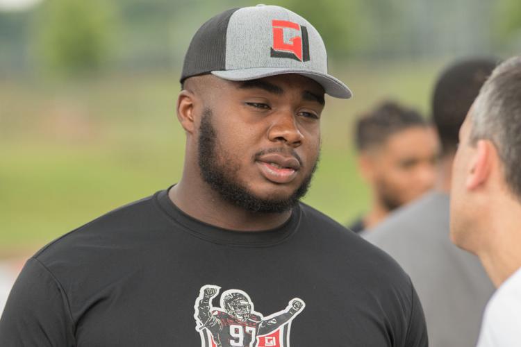 Rockdale alum Grady Jarrett wrapped up his third successful youth football  camp Friday, Newton