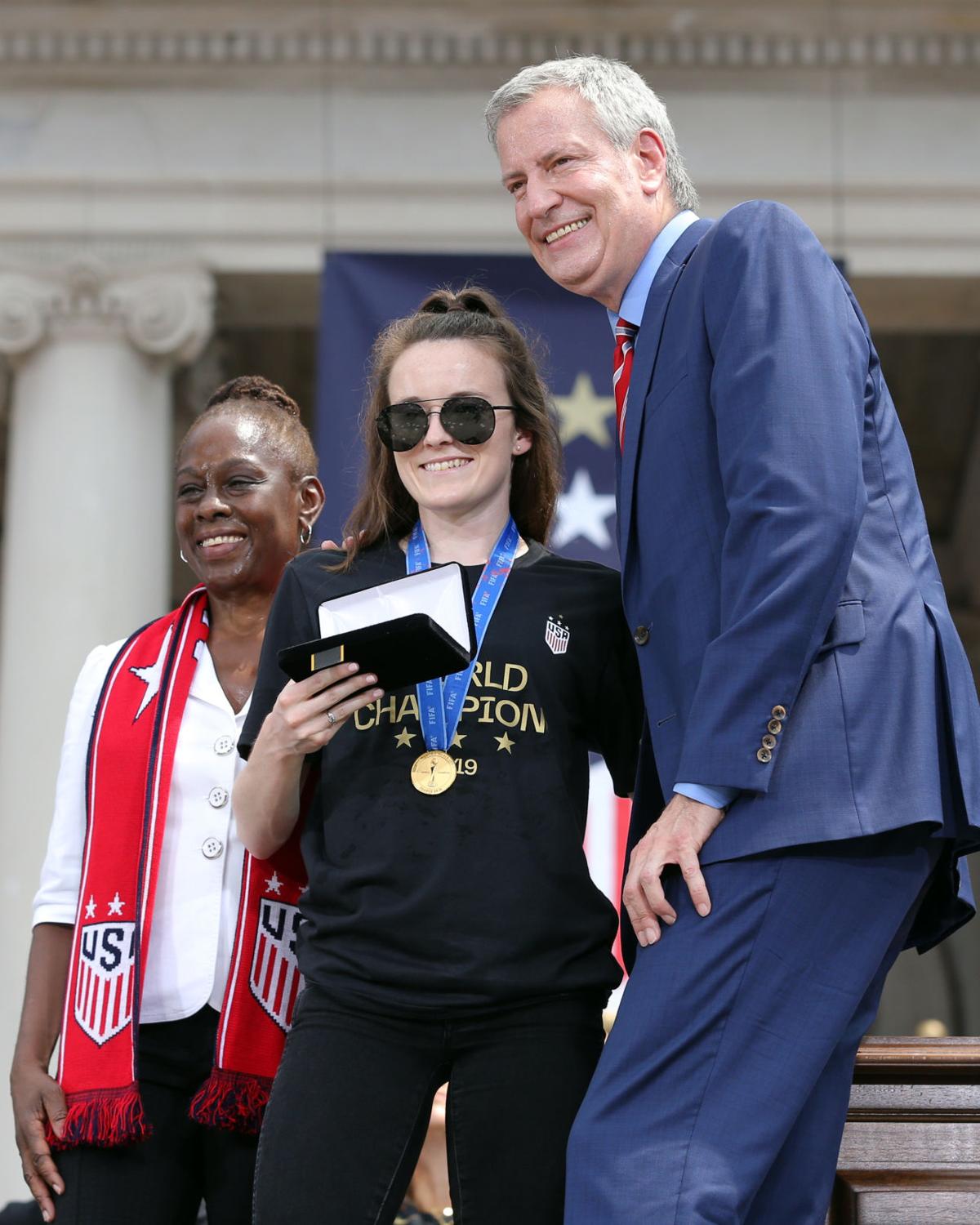 Soccer: Womens World Cup Champions-Parade