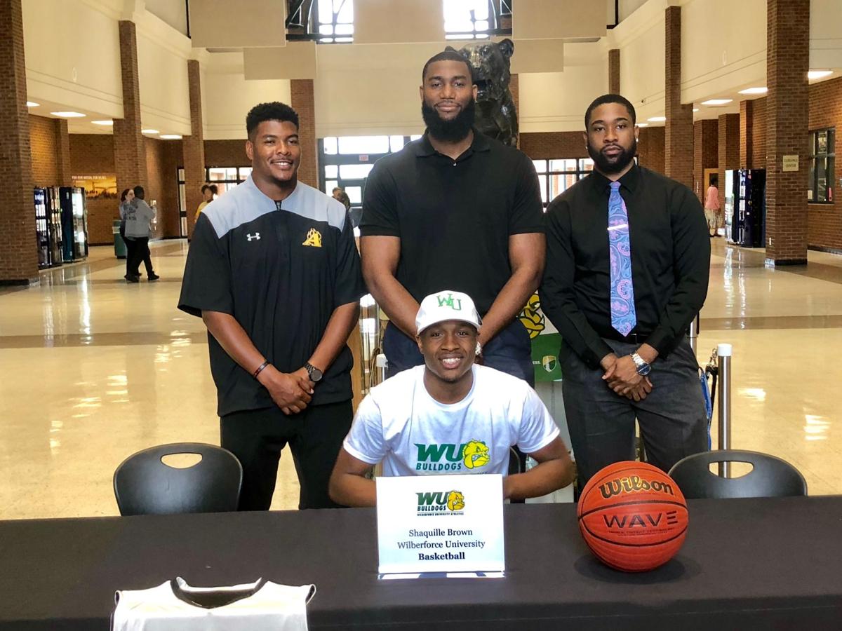 Alcovy S Paschal Brown Sign Basketball Letters Of Intent To