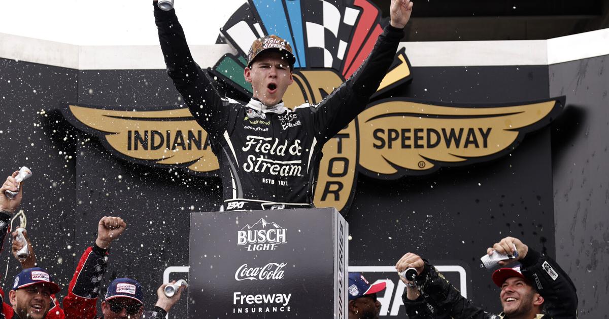 Corey Heim pulls off Brickyard shocker as part-time NASCAR Cup driver