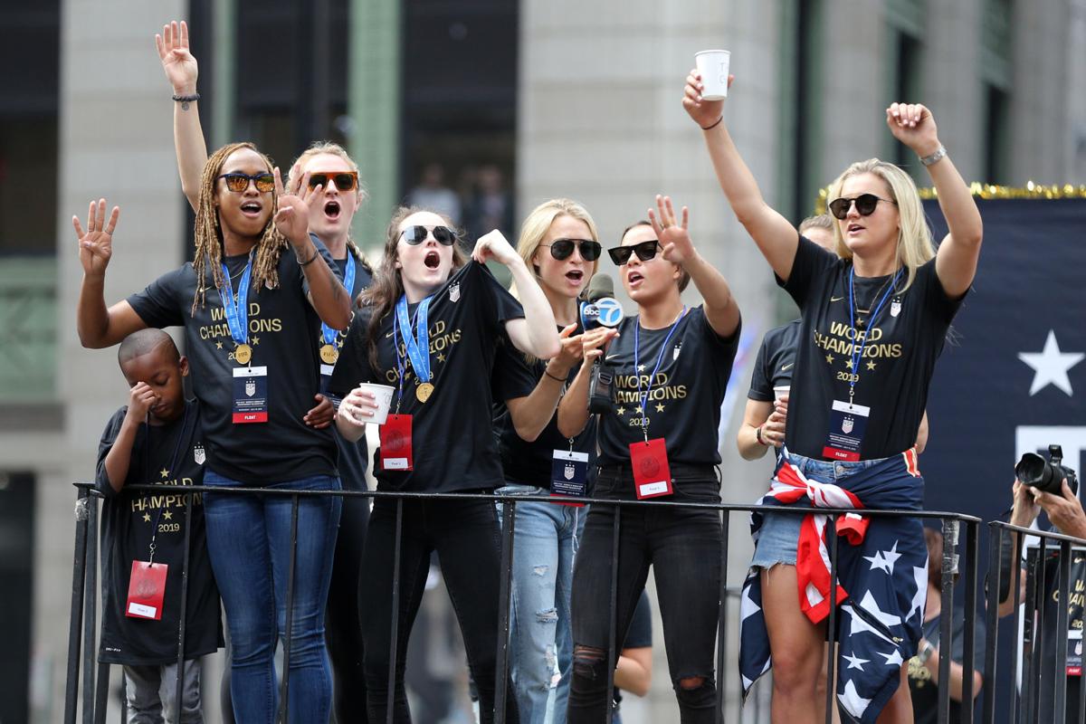 Soccer: Womens World Cup Champions-Parade