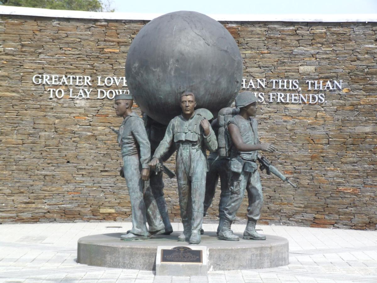 Walk of Heroes Veterans Memorial vandalized