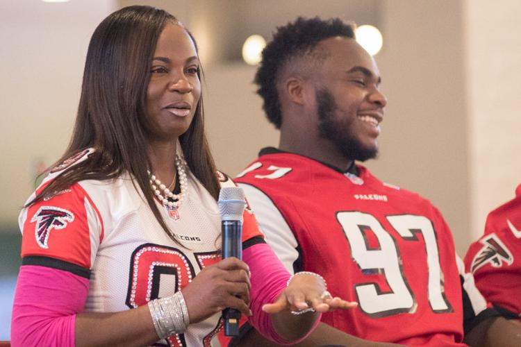 Atlanta Falcons' Grady Jarrett's mom, Elisha, is no stranger to sports, Married to the Game