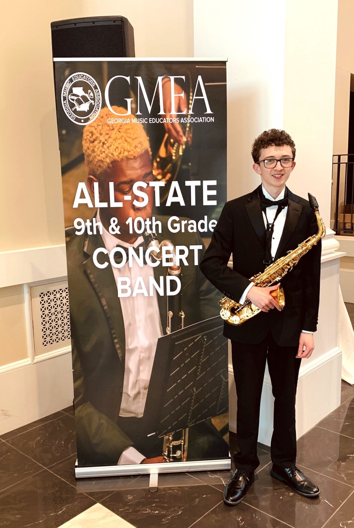 Newton High School’s Evan Brunner Selected for AllState Band