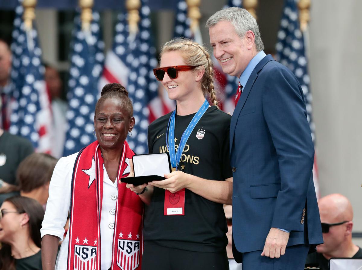 Soccer: Womens World Cup Champions-Parade
