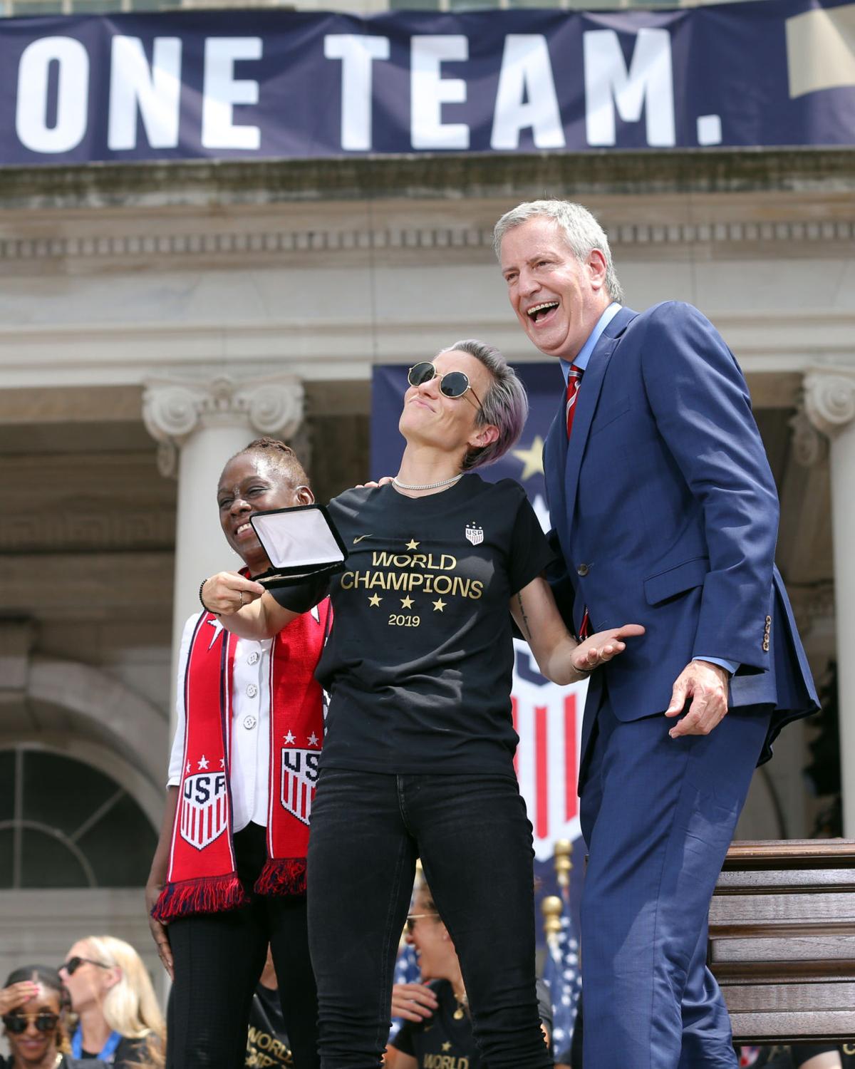 Soccer: Womens World Cup Champions-Parade