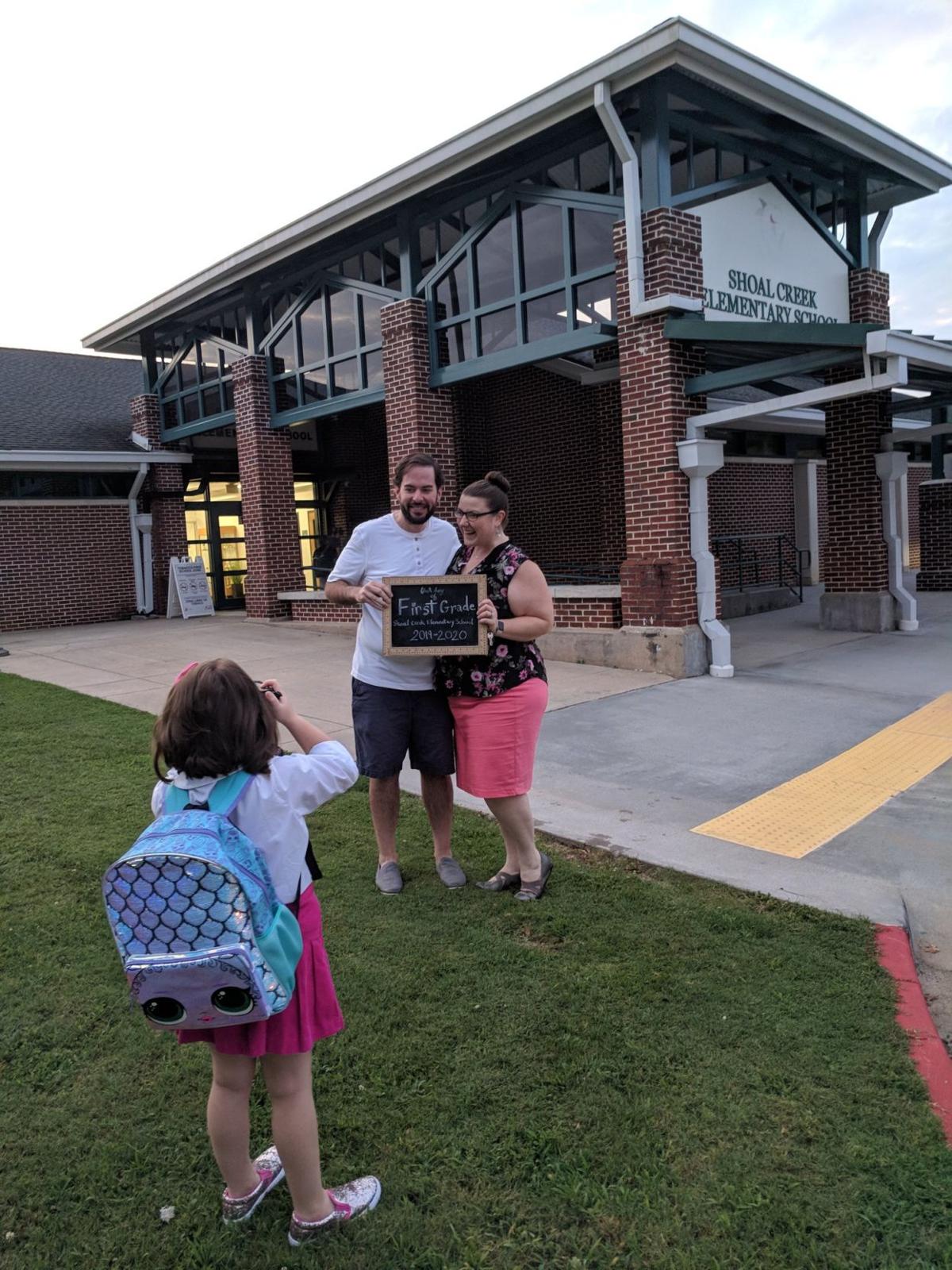 PHOTOS Shoals Creek Elementary students and staff ready to tackle the