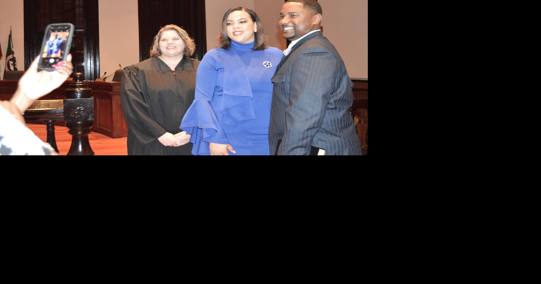 Henderson takes oath for sixth term Mason begins first term as