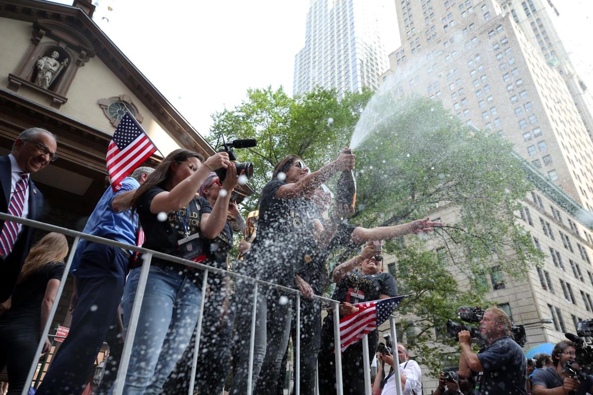 Soccer: Womens World Cup Champions-Parade