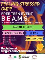 Rockdale County UGA Extension Office to host B.E.A.M.S. Teen Mental Health Awareness Event