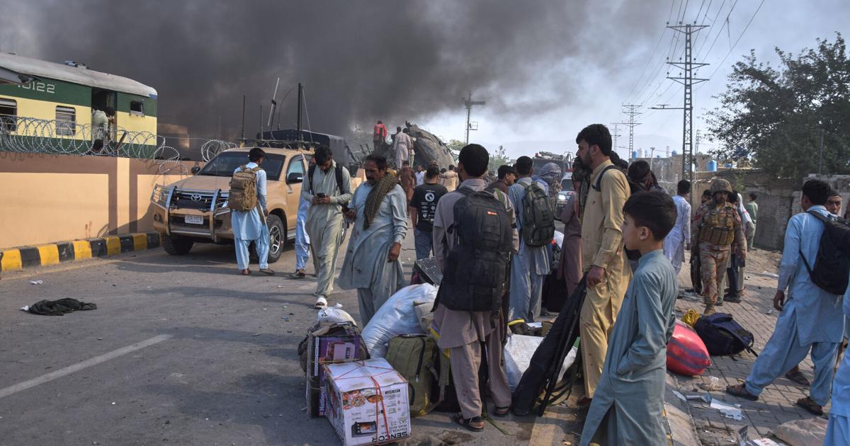 A powerful bomb has exploded near railway track in southwest Pakistan, killing at least 23 people