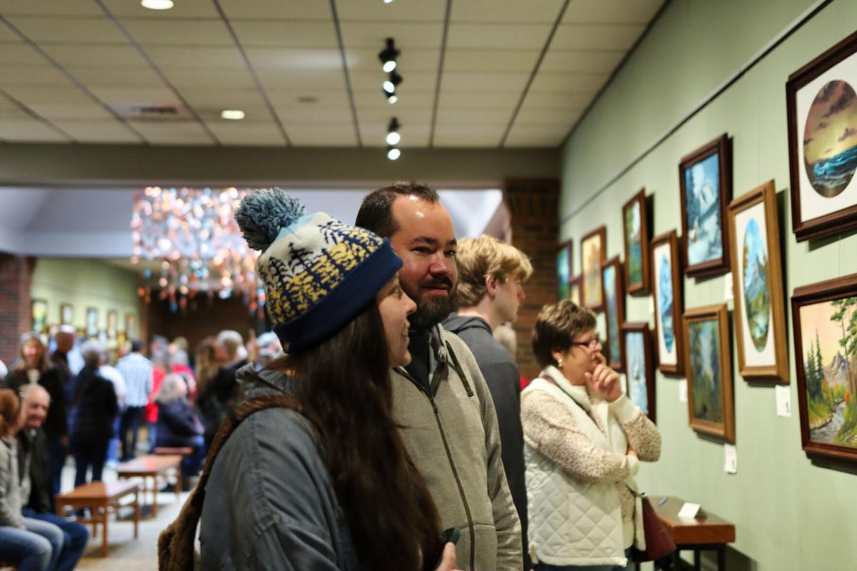 Bob Ross exhibition a fantastic little success for the Dunn Center